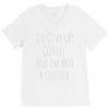 coffee tee V-Neck Tee