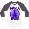 ninja dad 3/4 Sleeve Shirt