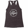 go vegan Racerback Tank