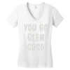 you go glen coco Women's V-Neck T-Shirt