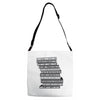 99 sex tapes brooklyn Adjustable Strap Totes