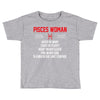 Pisces Woman Toddler T-shirt