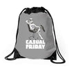 casual friday Drawstring Bags