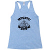 mugatu gym suit Racerback Tank