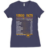 Virgo Facts Zodiac Ladies Fitted T-Shirt