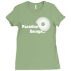 paradise garage disco house Ladies Fitted T-Shirt