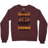 There's This Boy Who Stole My Heart He Calls Me Stepmom Crewneck Sweatshirt