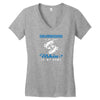 Granddad is my Name Fishing Is My Game Women's V-Neck T-Shirt