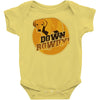 down rowdy the dog Baby Onesie