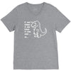 if you're happy clap your hands V-Neck Tee