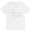 baking queen V-Neck Tee