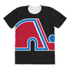 quebec nordiques All Over Women's T-shirt