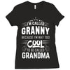 I Am Called Granny... Ladies Fitted T-Shirt