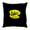 luke's diner Throw Pillow