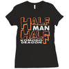 half man , half komodo dragon Ladies Fitted T-Shirt