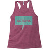 louder than words Racerback Tank