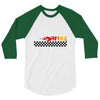 Fire Black 3/4 Sleeve Shirt