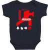hadouken ryu Baby Bodysuit