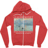 Claude Monet impression Sunrise Zipper Hoodie
