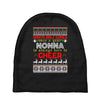 Santa Only Comes Once A Year Nonna Is Always Here To Cheer Baby Beanies