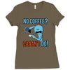caaan't do! Ladies Fitted T-Shirt