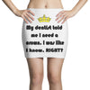 dentist crown Mini Skirts