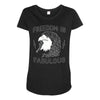 freedom is fabulous Maternity Scoop Neck T-shirt