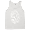praying hands cross mary rock band baseball jersey Tank Top