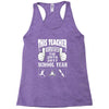 This Teacher Survived The 2016 2017 School Year Racerback Tank