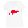 nutria its whats for dinner Ladies Fitted T-Shirt