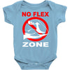 no flex zone arm gym workout Baby Onesie