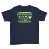 I Love Someone with Lymphoma Cancer to The Moon and Back to Infinity Youth Tee