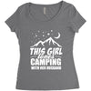 Camper Couple Girl White Women's Triblend Scoop T-shirt