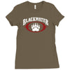 new hot blackwater logo Ladies Fitted T-Shirt