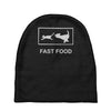 fast food funny Baby Beanies