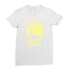 believe in nessie Ladies Fitted T-Shirt