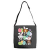 easter boxer Adjustable Strap Totes