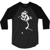 turntable dj,club,vinyl,dance,music,technics 3/4 Sleeve Shirt