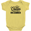 queens are born in december Infant Clothing