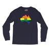 Australia Lgbt Long Sleeve Shirts