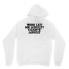 who let me adult, i can't adult Hoodie