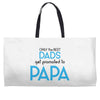 Only the Best Dads get Promoted to Papa Weekender Totes