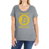 bitcoin Ladies Curvy T-Shirt