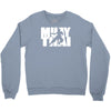 muay thai mma gym sport gym train Crewneck Sweatshirt