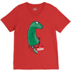 my name is apatosaurus V-Neck Tee