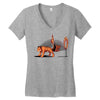 basic trainingbasic training Women's V-Neck T-Shirt