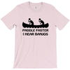 paddle faster i hear banjos t shirt funny humor deliverance nerd geek T-Shirt