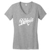 the darkness new Women's V-Neck T-Shirt