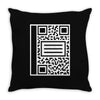 qr composition Throw Pillow
