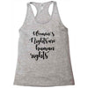 women's rights are human rights Racerback Tank